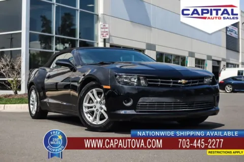 Black 2015 Chevrolet Camaro 1LT for sale in Chantilly, VA