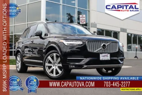 Black 2018 Volvo XC90 T6 Inscription for sale in Chantilly, VA