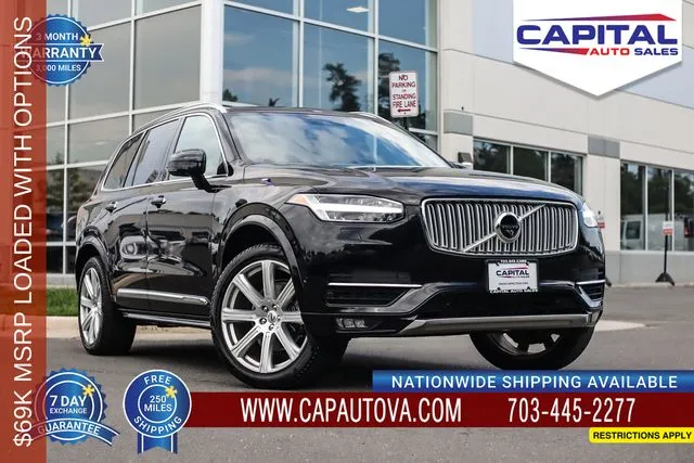 Black 2018 Volvo XC90 T6 Inscription for sale in Chantilly, VA