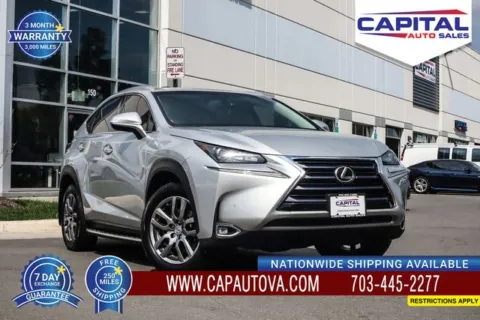 Silver 2016 Lexus NX 200t for sale in Chantilly, VA