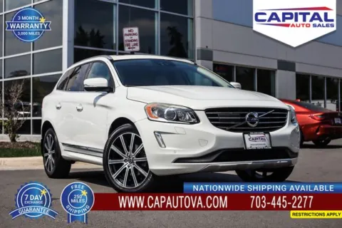 Black 2016 Volvo XC60 T5 Drive-E Platinum for sale in Chantilly, VA