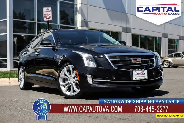 Black 2015 Cadillac ATS 3.6L Performance for sale in Chantilly, VA