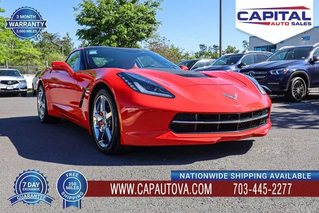 Red 2014 Chevrolet Corvette Stingray Base for sale in Chantilly, VA