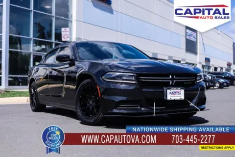 Black 2015 Dodge Charger SE for sale in Chantilly, VA