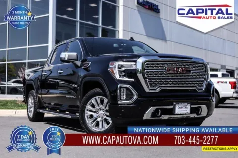 Black 2021 GMC Sierra 1500 Denali for sale in Chantilly, VA