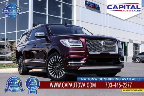 Red 2019 Lincoln Navigator L Black Label for sale in Chantilly, VA
