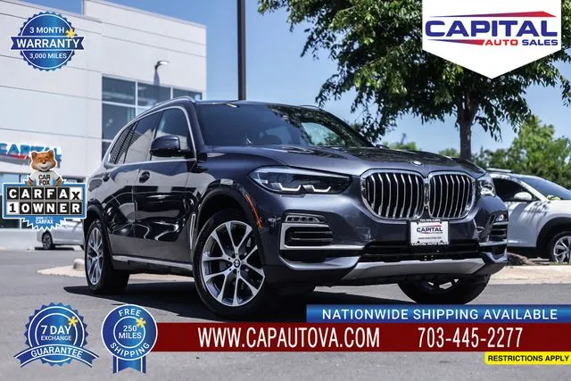 Gray 2020 BMW X5 xDrive40i for sale in Chantilly, VA