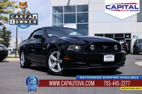 Black 2013 Ford Mustang GT for sale in Chantilly, VA