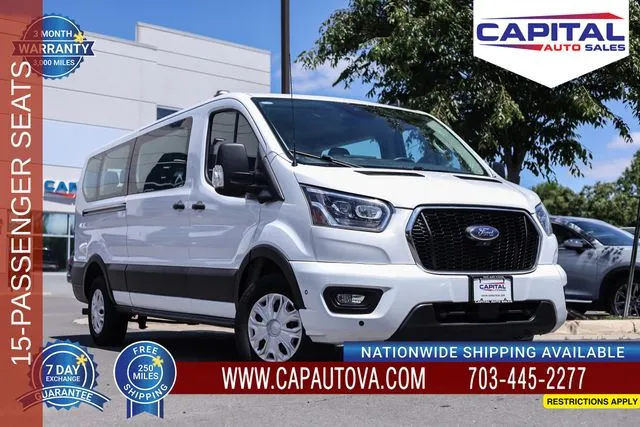 White 2023 Ford Transit-350 XLT for sale in Chantilly, VA