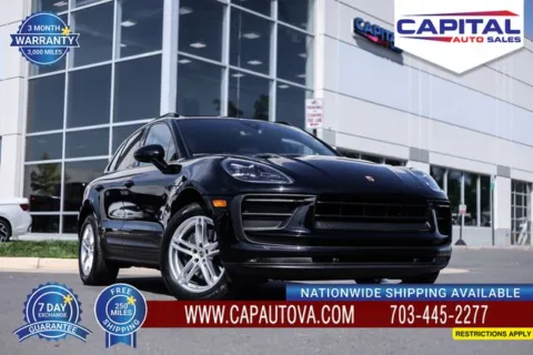 Black 2022 Porsche Macan for sale in Chantilly, VA