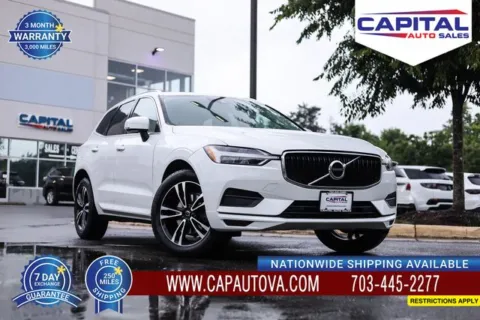 White 2020 Volvo XC60 T5 Momentum for sale in Chantilly, VA