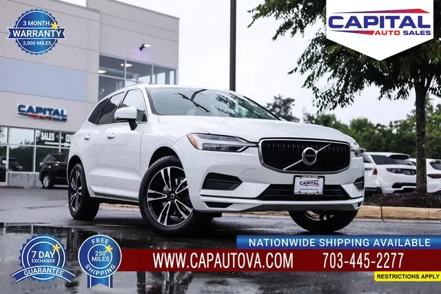 White 2020 Volvo XC60 T5 Momentum for sale in Chantilly, VA