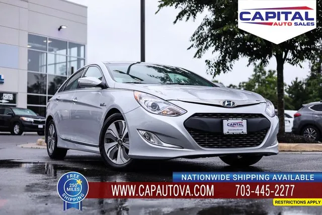 Silver 2013 Hyundai Sonata Hybrid Limited for sale in Chantilly, VA