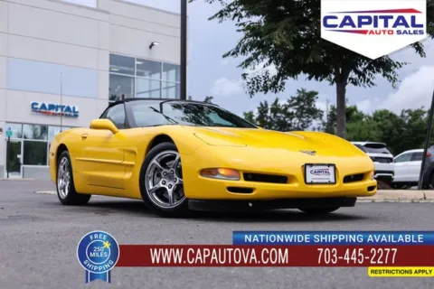 Yellow 2003 Chevrolet Corvette for sale in Chantilly, VA