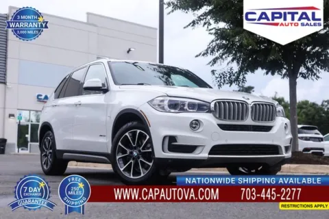 White 2018 BMW X5 xDrive35i for sale in Chantilly, VA