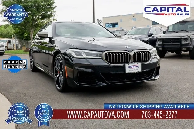 2021 BMW 5 Series M550i xDrive for sale in Chantilly, VA