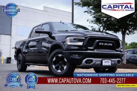 Black 2019 Ram 1500 Rebel for sale in Chantilly, VA