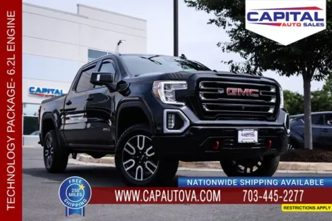 Black 2021 GMC Sierra 1500 AT4 for sale in Chantilly, VA