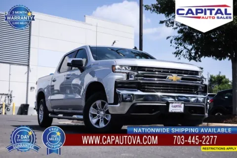 Silver 2022 Chevrolet Silverado 1500 LTD LT for sale in Chantilly, VA