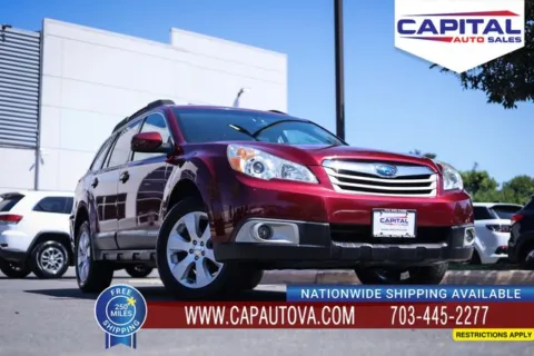 Red 2011 Subaru Outback 2.5i Premium for sale in Chantilly, VA