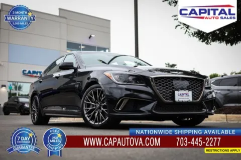 Black 2019 Genesis G80 3.3T Sport for sale in Chantilly, VA