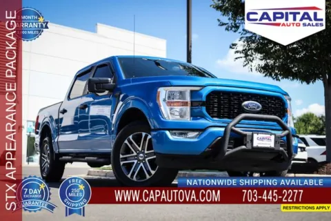 Blue 2021 Ford F-150 XL for sale in Chantilly, VA