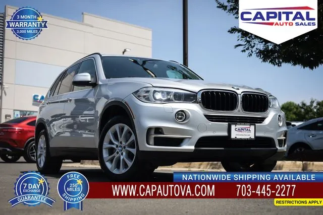 Silver 2016 BMW X5 xDrive35i for sale in Chantilly, VA
