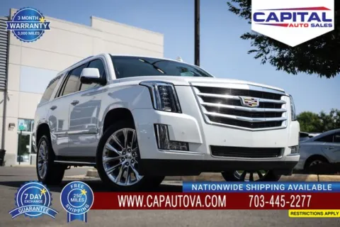 White 2017 Cadillac Escalade Luxury for sale in Chantilly, VA