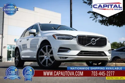 White 2018 Volvo XC60 T6 Inscription for sale in Chantilly, VA