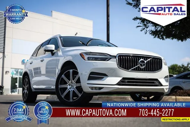 White 2018 Volvo XC60 T6 Inscription for sale in Chantilly, VA