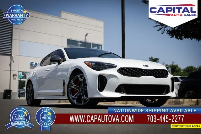 White 2019 Kia Stinger GT1 for sale in Chantilly, VA
