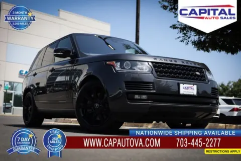 Gray 2017 Land Rover Range Rover 3.0L V6 Supercharged HSE for sale in Chantilly, VA