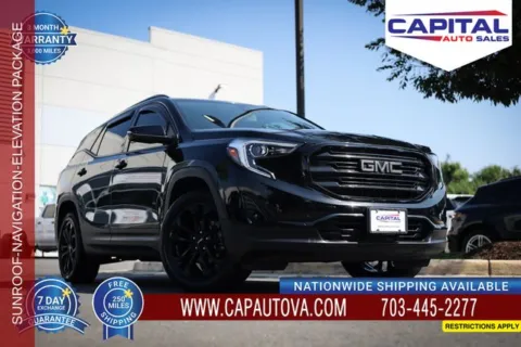 Black 2021 GMC Terrain SLT for sale in Chantilly, VA