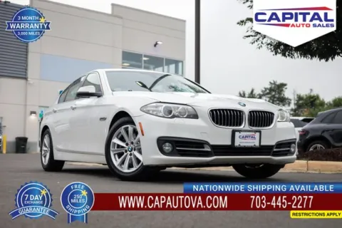 White 2016 BMW 5 Series 528i xDrive for sale in Chantilly, VA