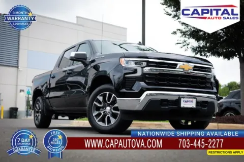 Black 2023 Chevrolet Silverado 1500 LT for sale in Chantilly, VA