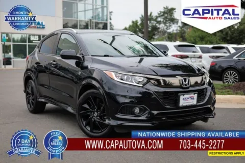 Black 2021 Honda HR-V Sport for sale in Chantilly, VA