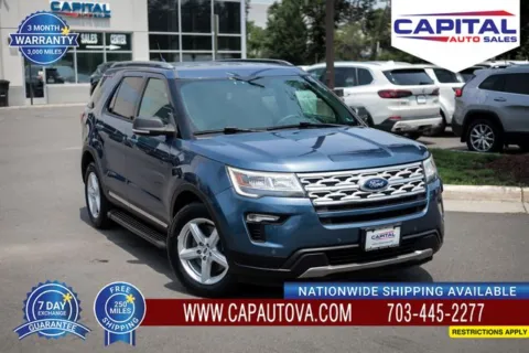 Blue 2019 Ford Explorer XLT for sale in Chantilly, VA