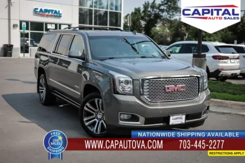 Green 2017 GMC Yukon XL Denali for sale in Chantilly, VA