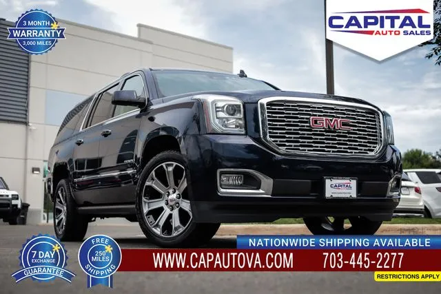 Blue 2018 GMC Yukon XL Denali for sale in Chantilly, VA