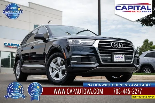 Blue 2017 Audi Q7 2.0T Premium for sale in Chantilly, VA