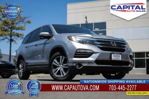 Silver 2017 Honda Pilot EX-L for sale in Chantilly, VA