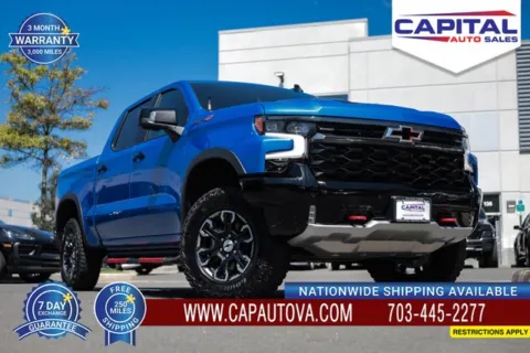 Blue 2025 Chevrolet Silverado 1500 ZR2 for sale in Chantilly, VA
