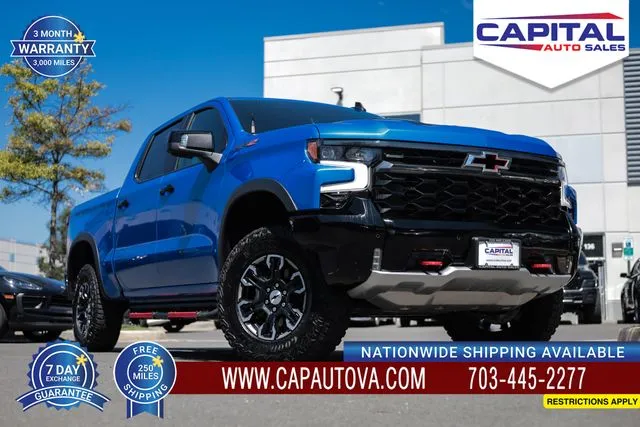 Blue 2025 Chevrolet Silverado 1500 ZR2 for sale in Chantilly, VA