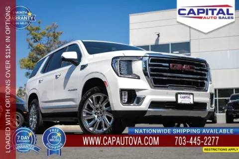 White 2021 GMC Yukon SLT for sale in Chantilly, VA