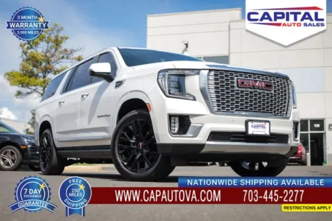 White 2021 GMC Yukon XL Denali for sale in Chantilly, VA