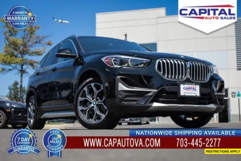 Black 2021 BMW X1 xDrive28i for sale in Chantilly, VA