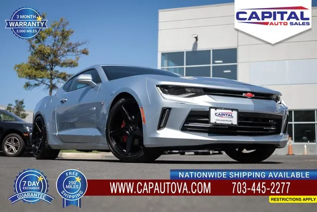 Blue 2018 Chevrolet Camaro 1LT for sale in Chantilly, VA