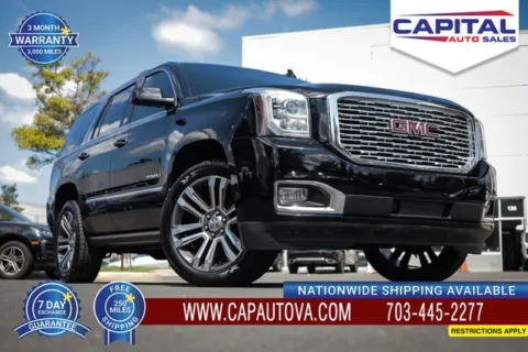 Black 2019 GMC Yukon Denali for sale in Chantilly, VA
