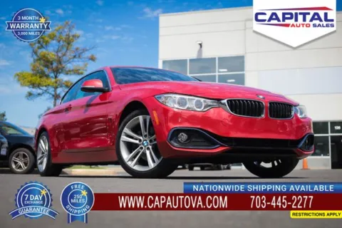Red 2017 BMW 4 Series 430i xDrive for sale in Chantilly, VA