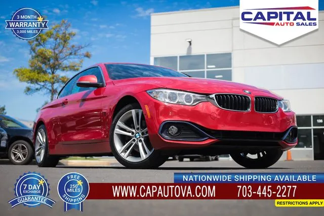 Red 2017 BMW 4 Series 430i xDrive for sale in Chantilly, VA